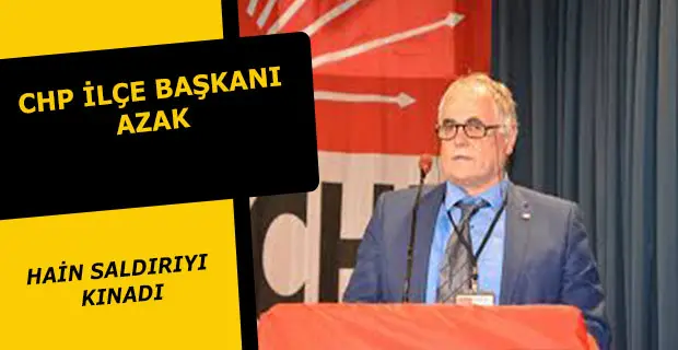 Haber: Azak; Hain Saldırıyı Kınadı - Öne Çıkan