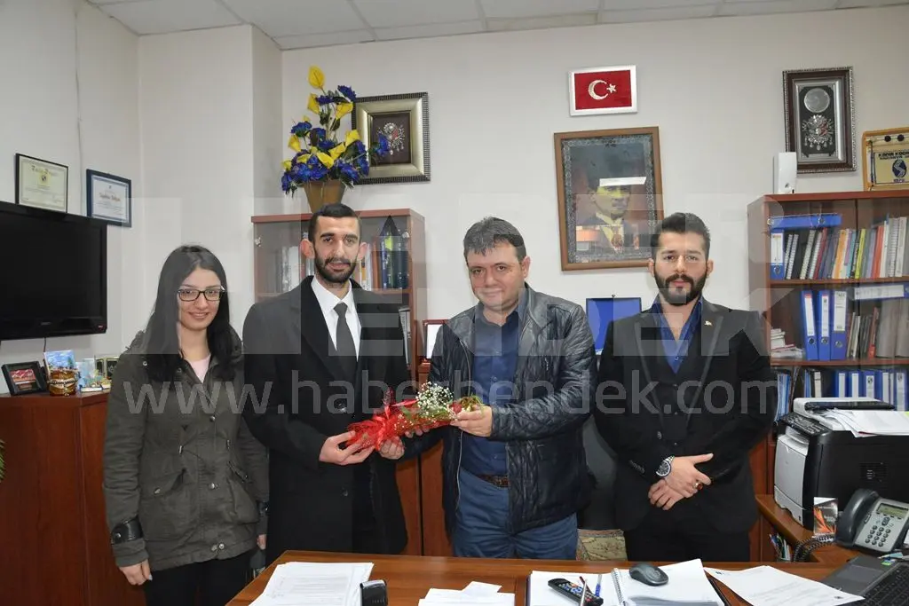 Haber: Eğitim Fakültesi Öğrenci Konseyinden Teşekkür Ziyareti - Galeri-1
