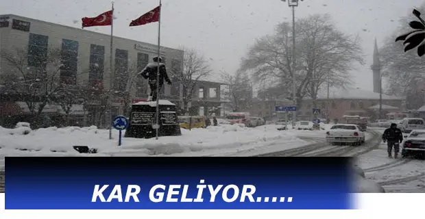 Haber: Kar Geliyor - Öne Çıkan