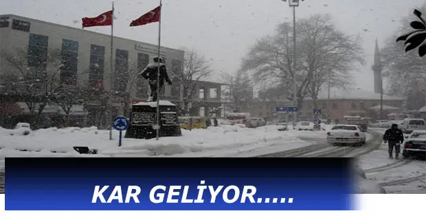 Kar Geliyor