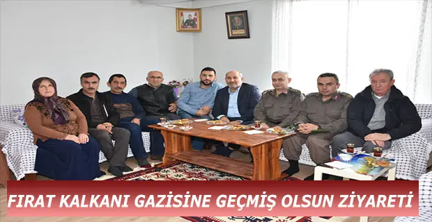 Haber: Fırat Kalkanı Gazisine Geçmiş Olsun Ziyareti - Öne Çıkan