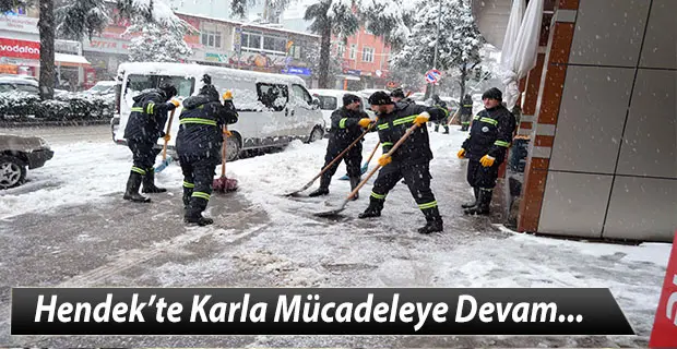 Haber: Hendek'te Karla Mücadeleye devam - Öne Çıkan