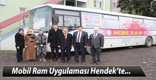 Mobil Ram Uygulaması Hendek’te