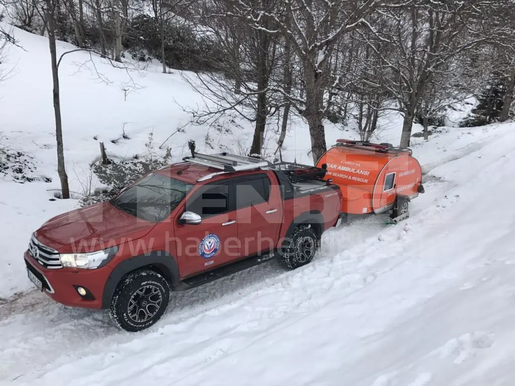 Haber: KAR AMBULANSI TESTİ ZİRVEDE YAPILDI - Galeri-3