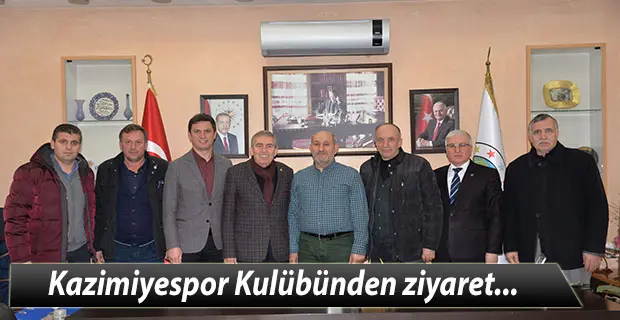Haber: Kazimiyespor Kulübünden ziyaret - Öne Çıkan