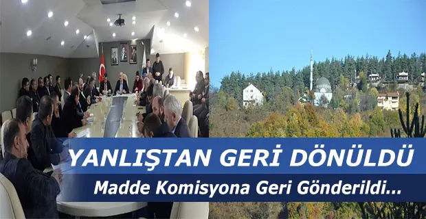 YANLIŞTAN GERİ DÖNÜLDÜ