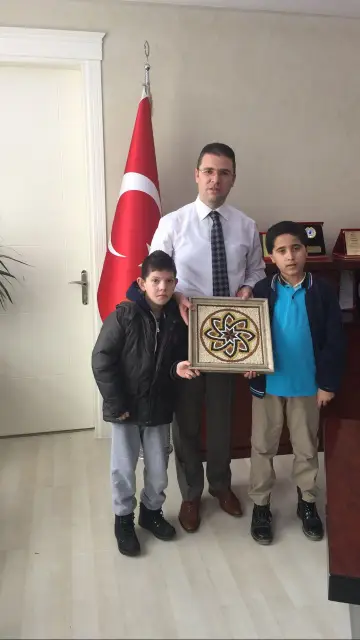 Özel Eğitim Okulundan Kaymakama Ziyaret