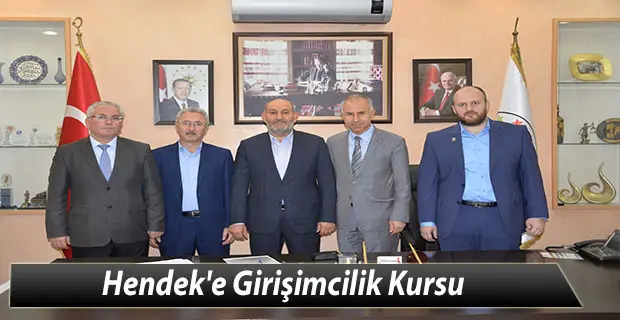 Hendek'e Girişimcilik Kursu