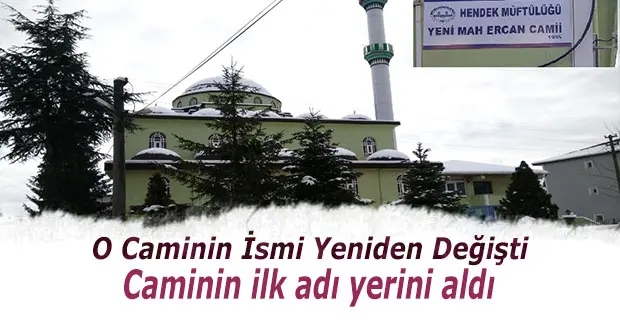 Haber: O Caminin İsmi Yeniden Değişti - Öne Çıkan