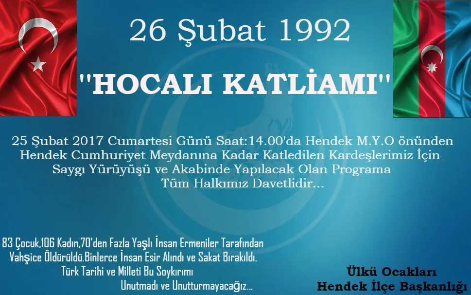 Haber: Ülkücülerden Hocalı Katliamının Yıldönümünde Saygı Yürüyüşü - Öne Çıkan