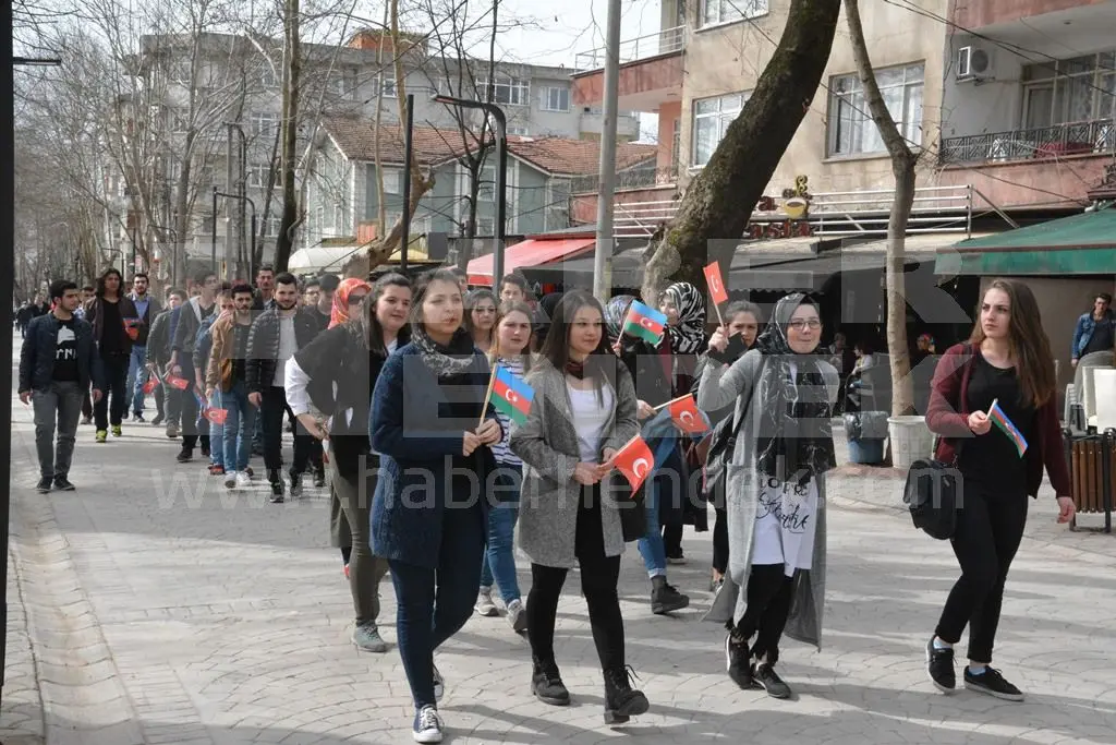 Haber: Ülkücüler Hocalı Katliamının Yıldönümünü Saygı İle Andı - Galeri-1