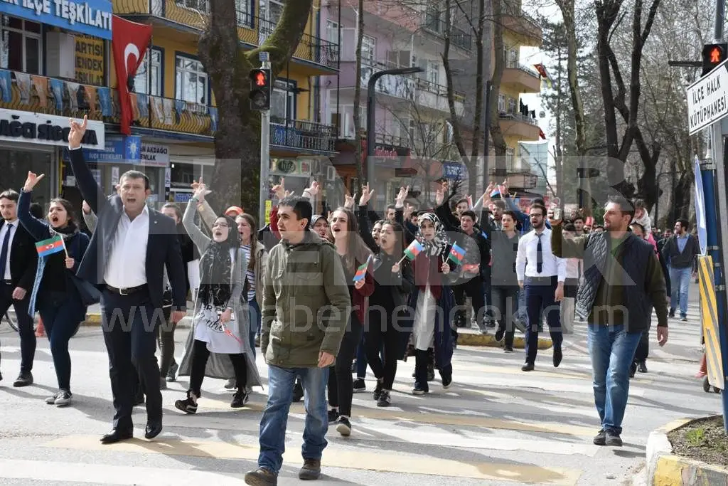 Haber: Ülkücüler Hocalı Katliamının Yıldönümünü Saygı İle Andı - Galeri-2