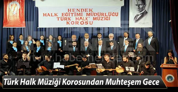 Haber: Türk Halk Müziği Korosundan Muhteşem Gece - Öne Çıkan