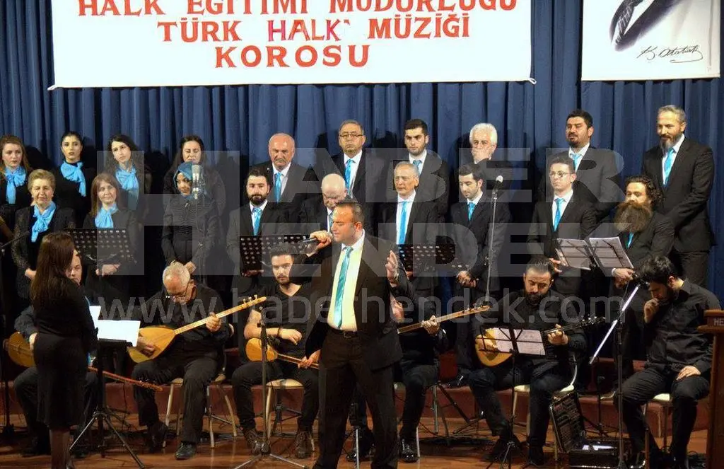 Haber: Türk Halk Müziği Korosundan Muhteşem Gece - Galeri-4