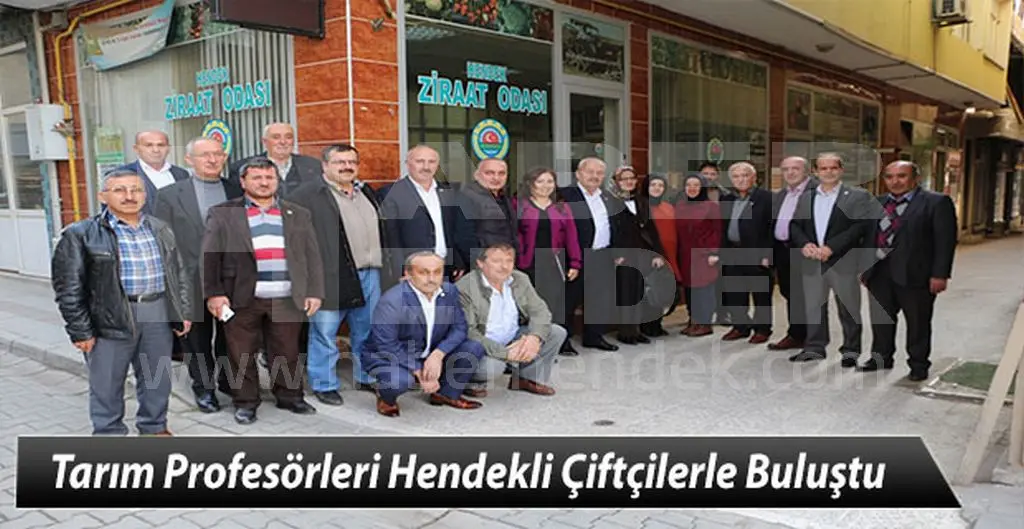 Haber: Tarım Profesörleri Hendek'li Çiftçilerle Buluştu - Öne Çıkan