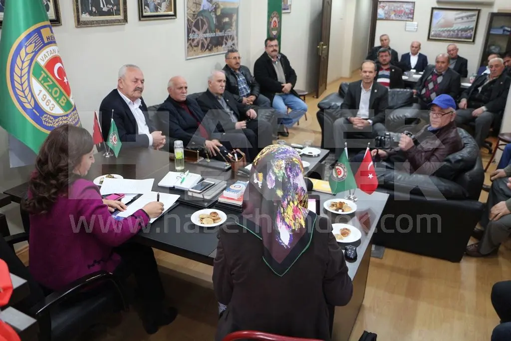 Haber: Tarım Profesörleri Hendek'li Çiftçilerle Buluştu - Galeri-1