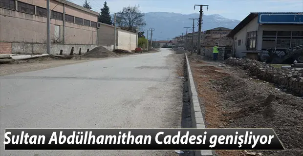 Haber: Yıldırım Beyazıt Caddesi genişliyor - Öne Çıkan