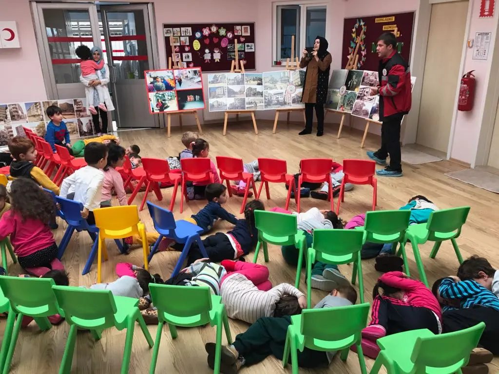 Haber: HAKUT’tan  Anaokulu Öğrencilerine Deprem Eğitimi - Galeri-2