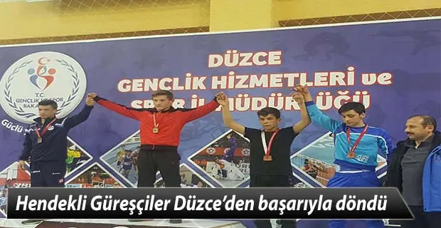 Haber: Hendekli Güreşçiler Düzce’den başarıyla döndü - Öne Çıkan