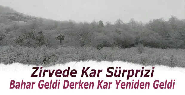 Bahar Geldi Derken Kar Yeniden Geldi