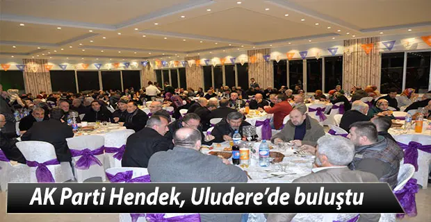Haber: AK Parti Hendek, Uludere’de buluştu - Öne Çıkan