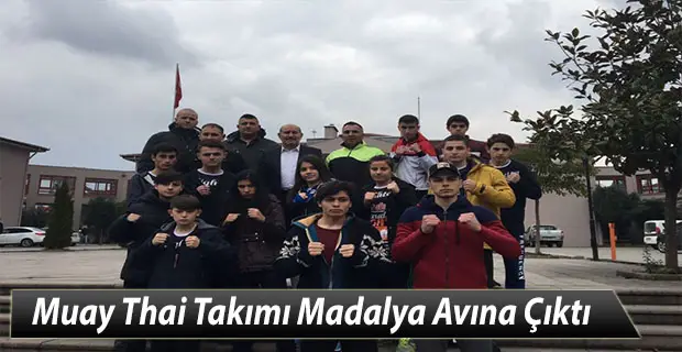Hendek Muay Thai Takımı Madalya Avına Çıktı