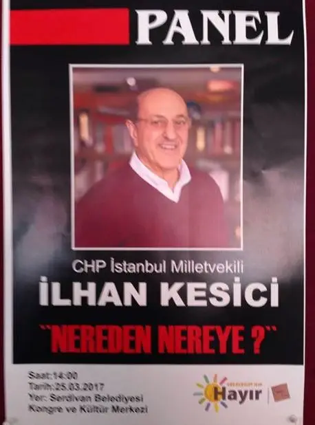 CHP Milletvekili Kesici Sakarya’da Panele Katılacak