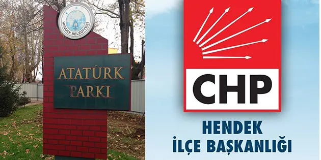 Haber: CHP, ‘’HENDEK ATATÜRK PARKI’’İÇİN BASIN AÇIKLAMASI - Öne Çıkan
