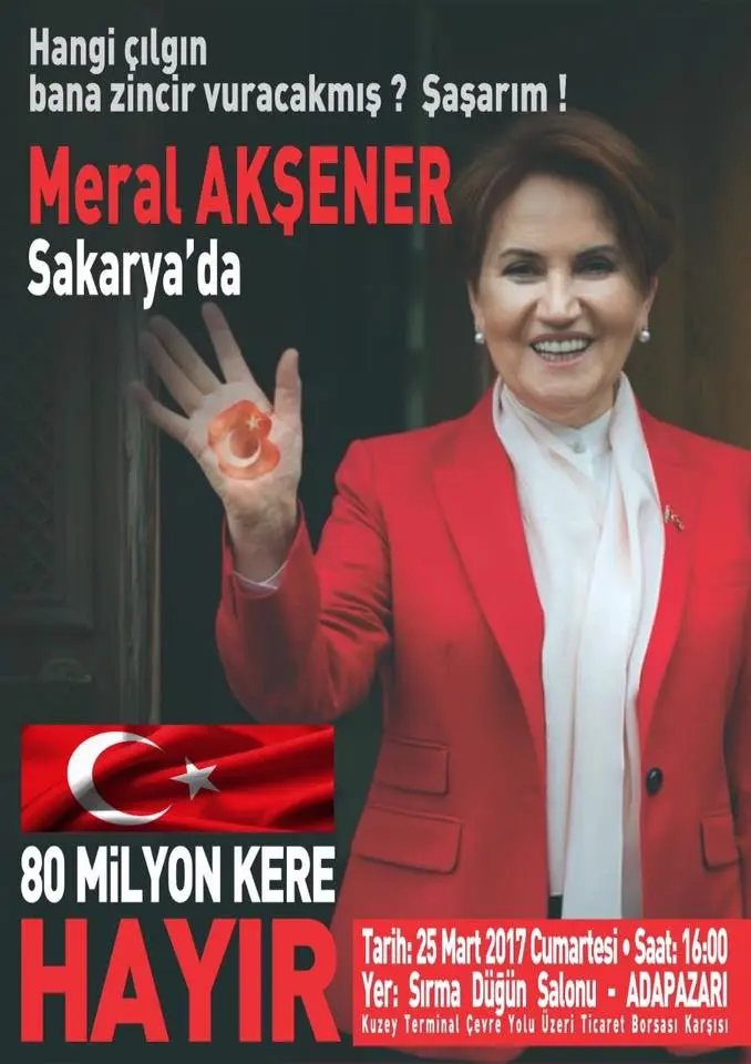 Haber: Akşener’in Sakarya’ya Geliş Tarihi Değişti - Öne Çıkan