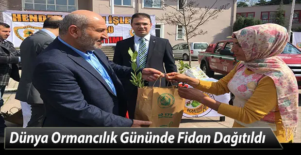 Haber: Dünya Ormancılık Gününde Fidan Dağıtıldı - Öne Çıkan