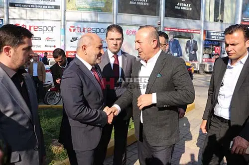 Haber: DIŞ İŞLERİ BAKANI HENDEK’İ ZİYARET ETTİ - Galeri-2