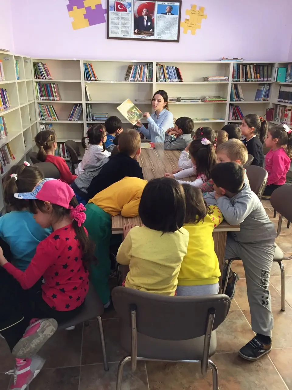 Haber: Yenimahalle Anaokulu Öğrencileri Kütüphanede - Galeri-3