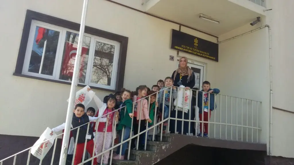 Haber: Yenimahalle Anaokulu Öğrencileri Kütüphanede - Galeri-2
