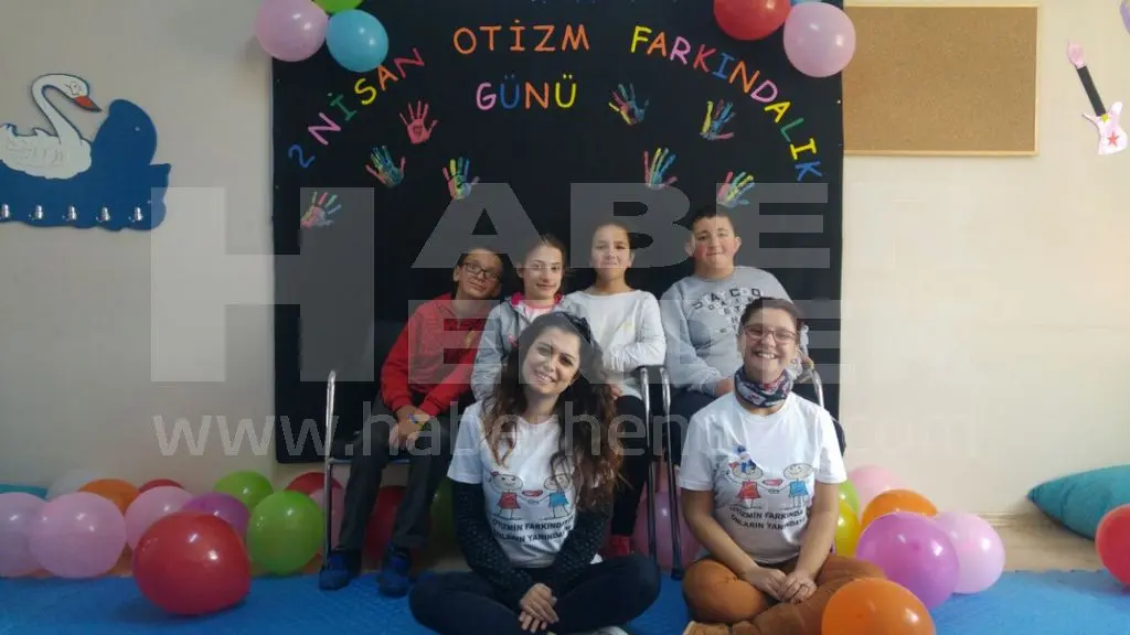 Haber: Özel Eğitim Okulunda Otizm Farkındalık Günü - Galeri-1