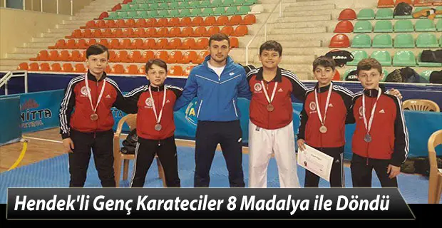 Haber: Hendek'li Genç Karateciler 8 Madalya ile Döndü - Öne Çıkan