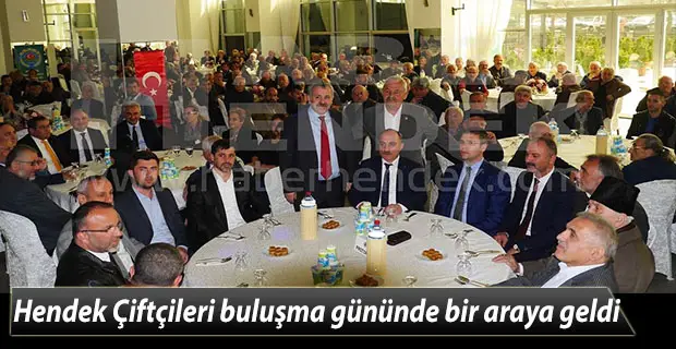 Hendek Çiftçileri Buluşma Gününde Bir Araya Geldi