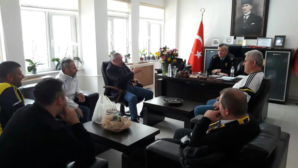 Haber: Fenerbahçeliler Platformundan Emniyete Ziyaret - Galeri-1