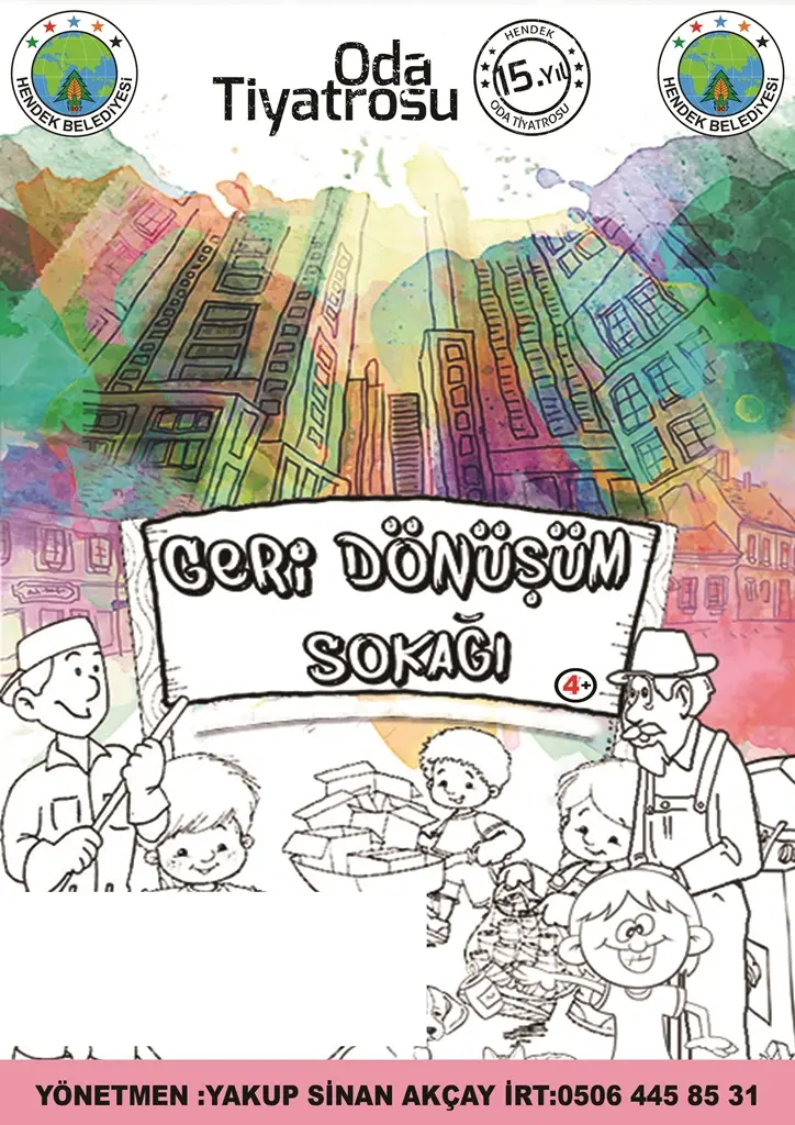 Haber: Geri Dönüşüm Sokağı Oyunu Çocukları Güldürdü - Galeri-2