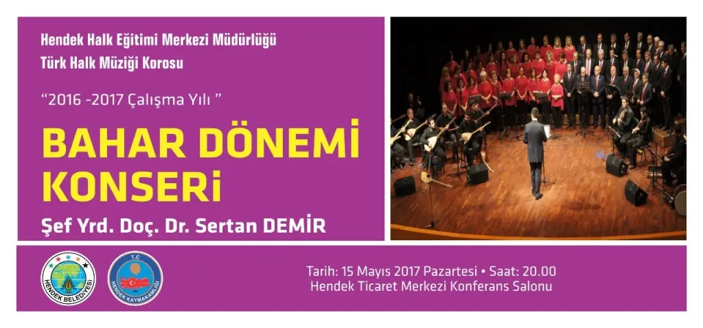 Haber: Hendek’te Halk Müziği Konseri - Öne Çıkan
