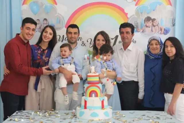 İkiz Kardeşler Yaman ve Yiğit’e Dedelerinden Muhteşem Doğum Günü