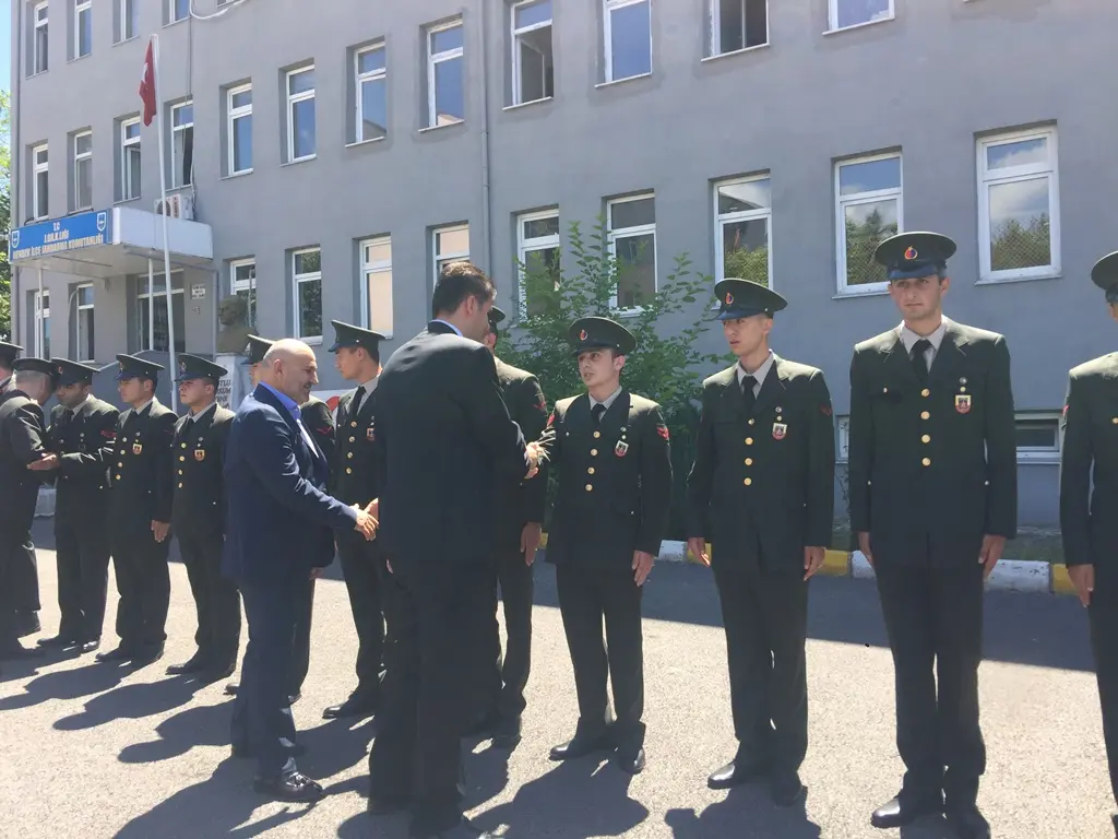 Haber: Hendek Protokolü bayramlaştı - Galeri-2