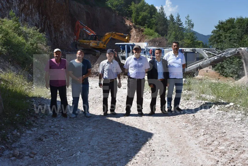 Haber: KELEŞ BAĞLANTI YOLUNU İNCELEDİ - Galeri-1