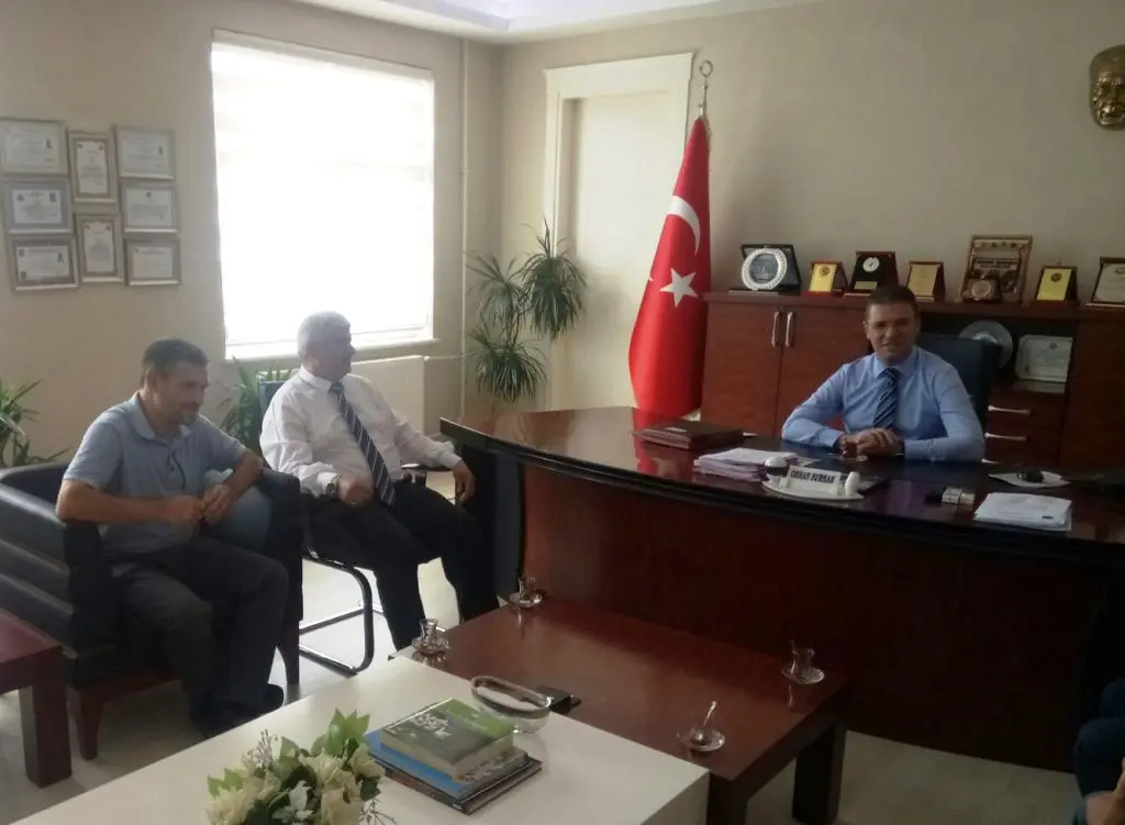 Haber: Bedir ve Ekibi Kaymakam Burhan’ı Ziyaret Etti - Galeri-1