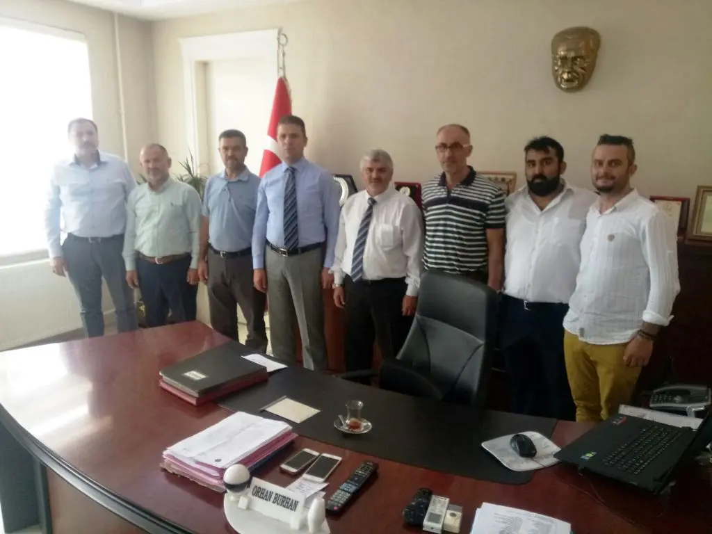 Haber: Bedir ve Ekibi Kaymakam Burhan’ı Ziyaret Etti - Galeri-3