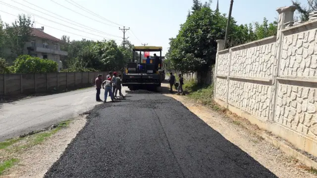 Asfalt Çalışmaları Devam Ediyor