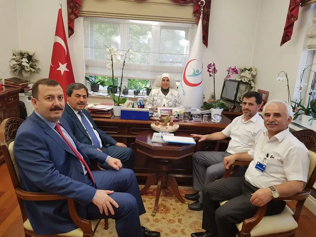 Haber: Sofu ve Başhekim Aydın’dan Ankara ziyareti - Galeri-1