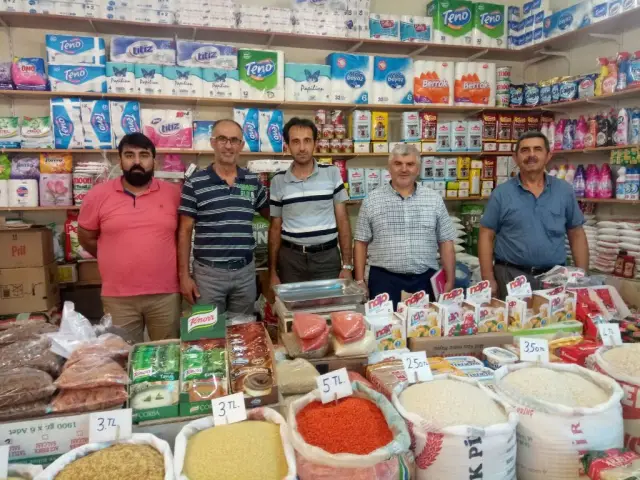 Bedir Pazarcı Esnafını ziyaret etti