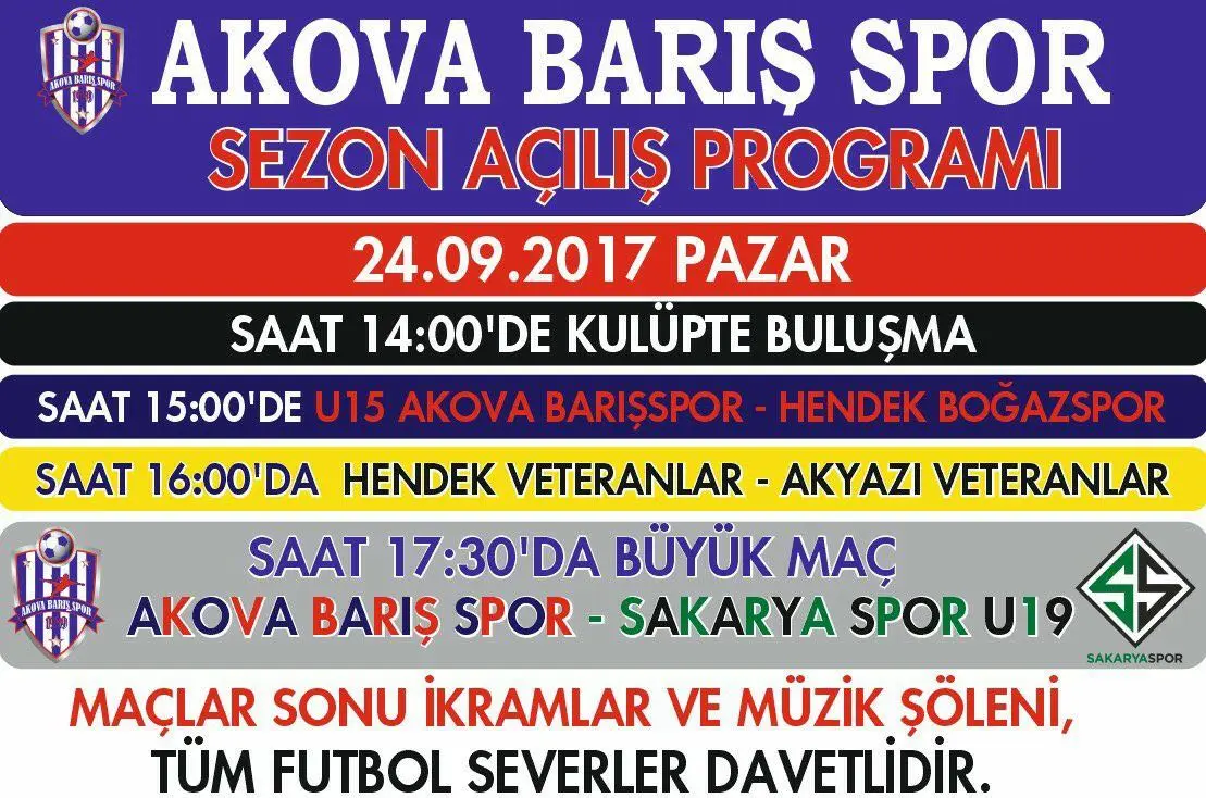 Haber: Akova Barışspor’dan Sezon Açılışına Davet - Öne Çıkan