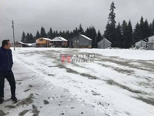 Haber: YILIN İLK KAR’I ZİRVEYE DÜŞTÜ - Galeri-1