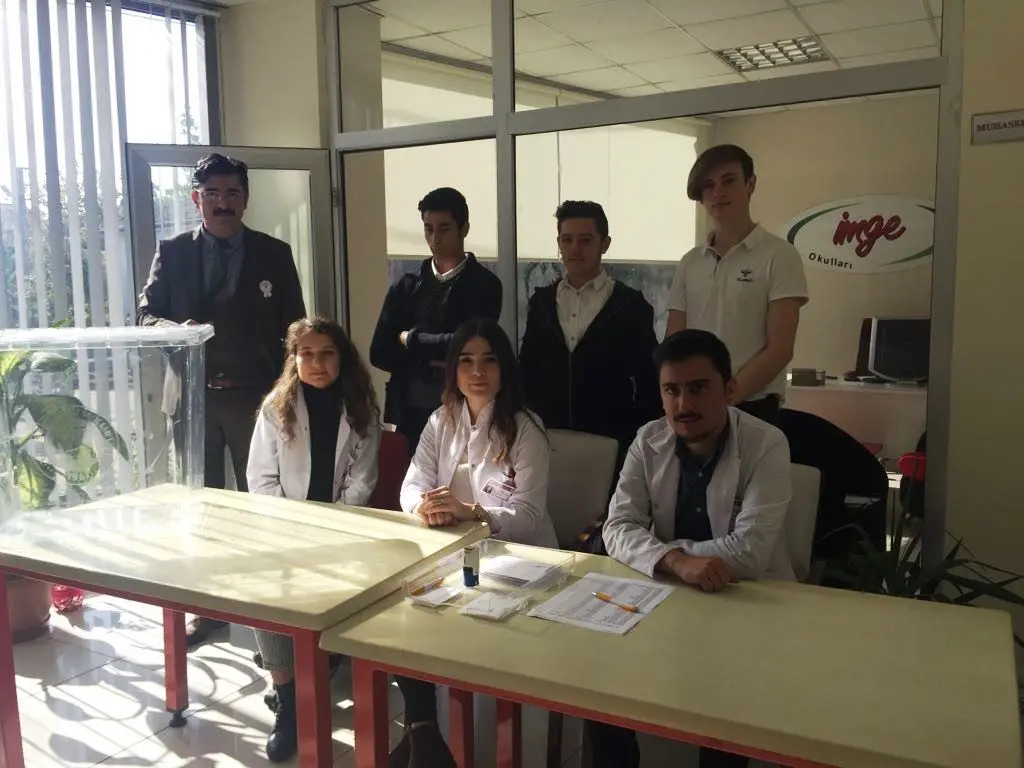 Haber: İmge Anadolu Lisesi Okul Başkanını seçti - Galeri-1